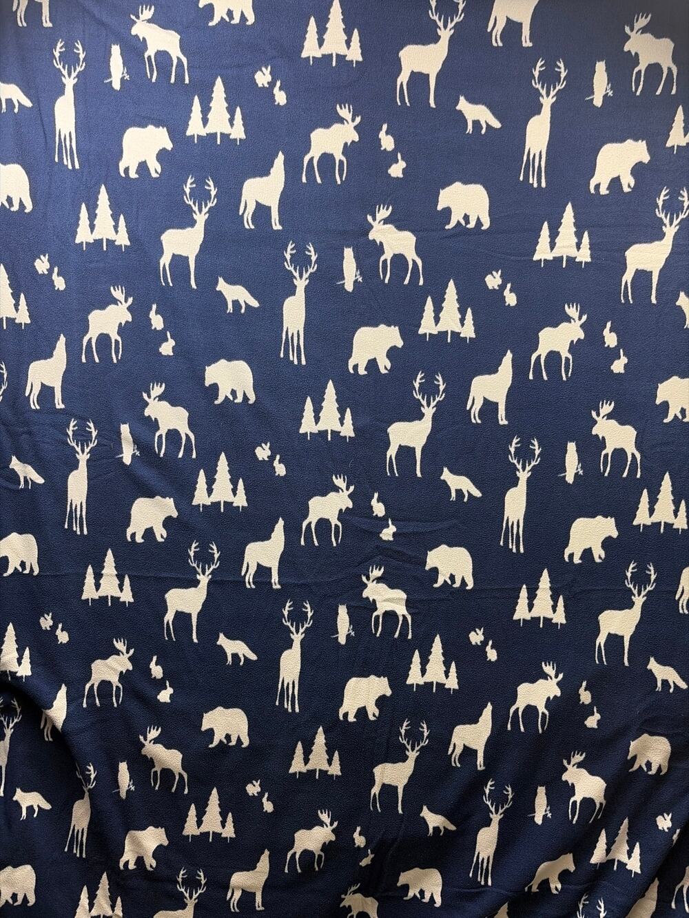 Cannon, Twin, Blanket, Fleece, Woodland Animals, Forest Creatures